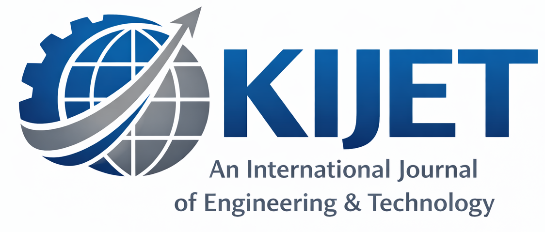 KIJET – Kosovo International Journal of Engineering and Technology logo.